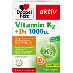 Doppelherz aktiv Vitamin K2+D3 1000 I.E.  30 St Tabletten
