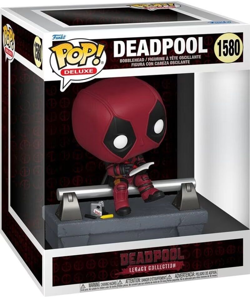 Funko Pop Deluxe Marvel Deadpool En El Puente 1580 Talla Única Unisex
