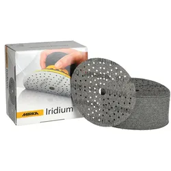 Mirka Iridium 150mm Grip 121L P500 100/Pack - P500