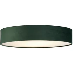 Deckenleuchte Drum Samt Grün max. 15 Watt Deckenlampe