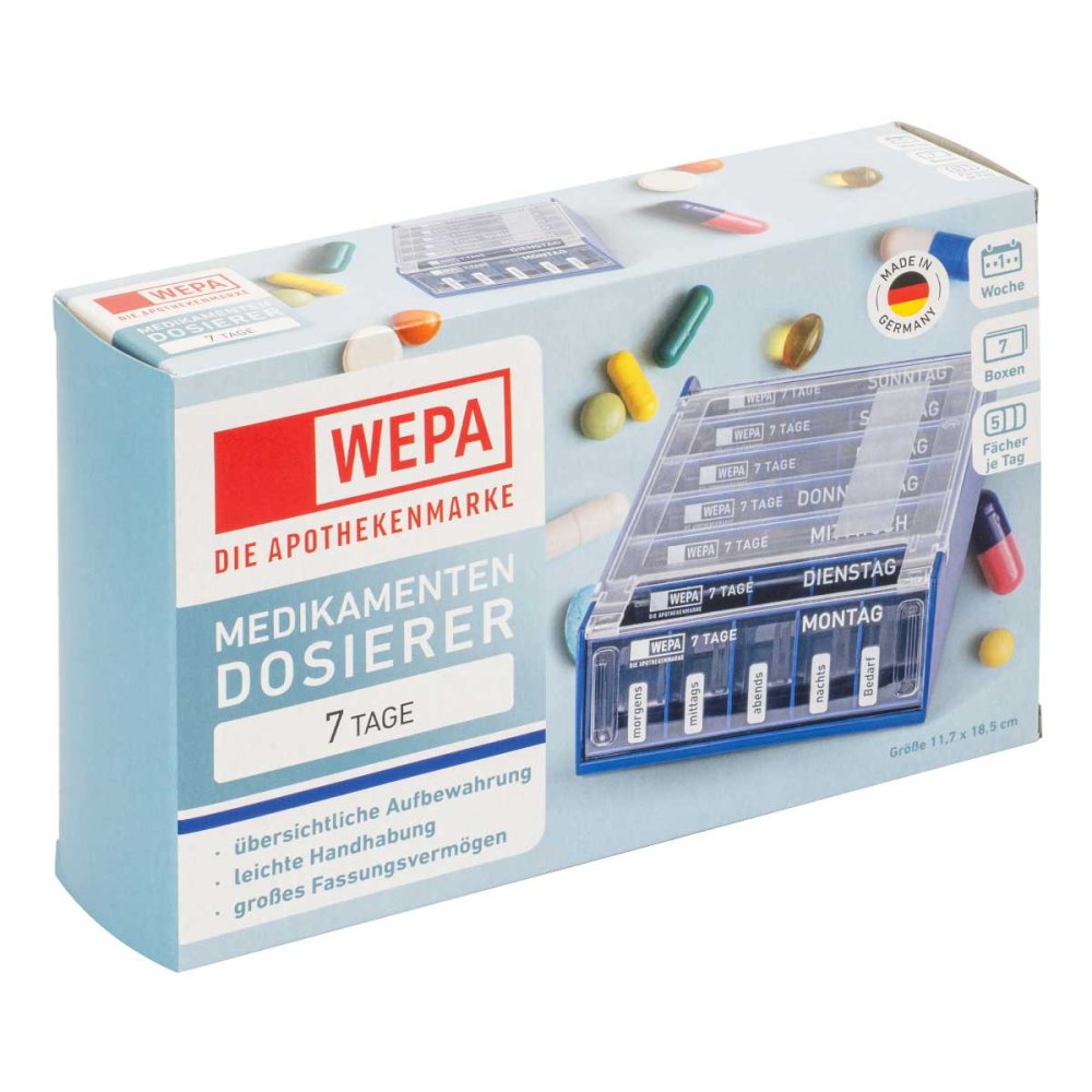 WEPA Apothekenbedarf GmbH & Co KG Wepa 7 Tage Wochenmagazin Blau 18877979