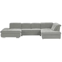 Kollektion Kraft Wohnlandschaft mit verschiedenen Funktionen Spencer ¦ grau ¦ Maße (cm): B: 382 H: 102 T: 260.0