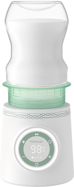 MOMCOZY Calentador de biberones portatil. Blanco niño