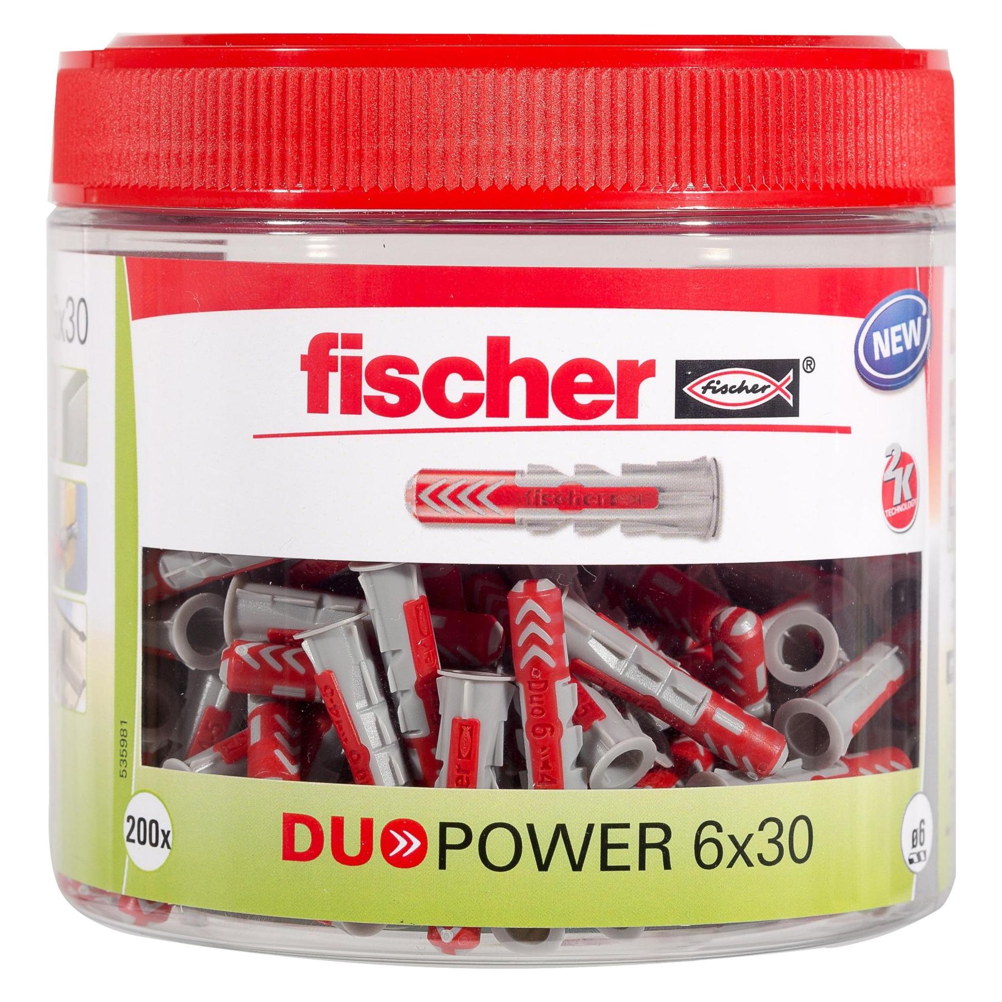 Fischer DuoPower 6x30 Dose (200 Stk.) (535981)