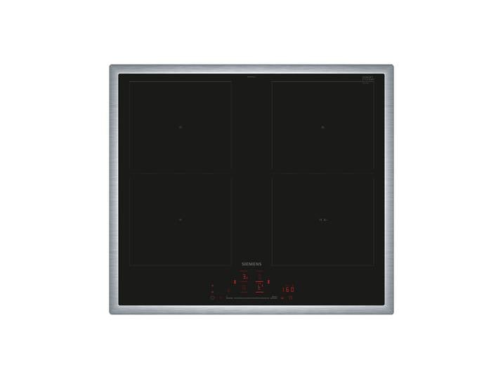 SIEMENS Induktions-Kochfeld ED645HQC1E , schwarz, B:58,3cm H:5,5cm T:51,3cm, Kochfelder, Verbinde zwei Induktionszonen zu einer großen Kochfläche