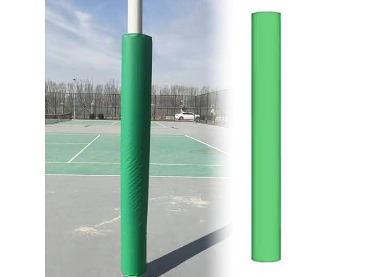 RENLXFI Basketballstangen Polster Polsterung Für Umwickeln Runder Metallstangen/Pfosten, Grüne Schaumstoff Schutzpolster Für Stangenpolster Für Spielplätze/Fitnessstudios(H 190cm,Dia 19cm)