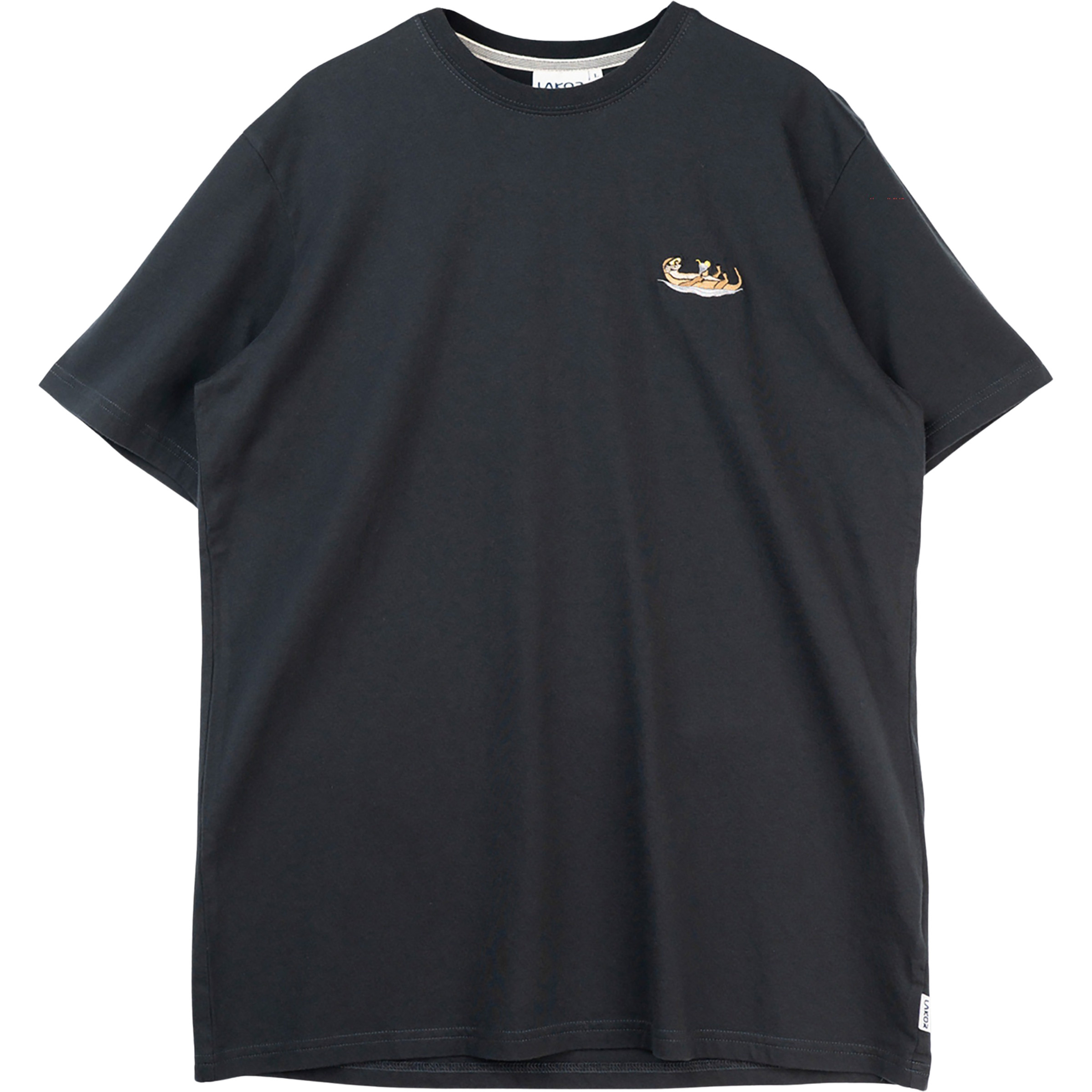 Lakor Mini An Otter Vacation Herren T-Shirts schwarz Größe M Lifestyle Hautfreundlich