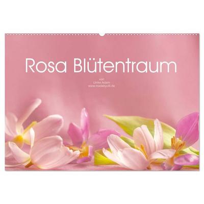 Rosa Blütentraum (Wandkalender 2026 DIN A2 quer), CALVENDO Monatskalender