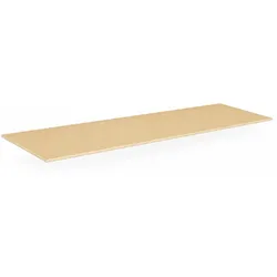 Tischplatte 1400 x 600 x 18 mm, Birke
