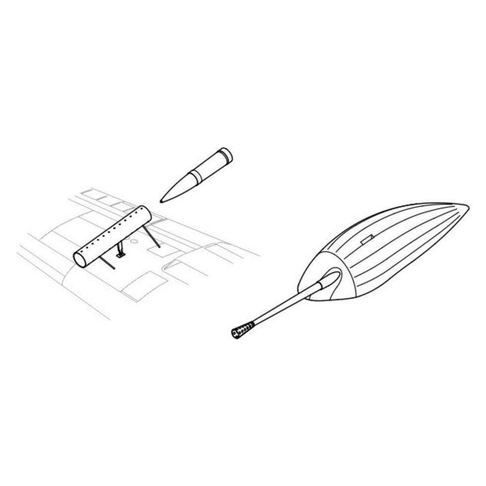 CMK Bf 110 G-2/R-1 Umwandlungsset (129-4079)
