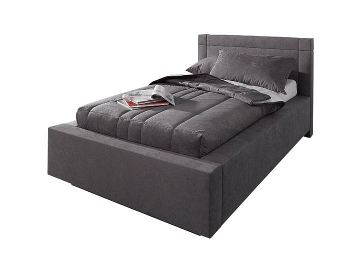 Tagesdecke, grau, B:130cm L:220cm, Polyester, WESTFALIA SCHLAFKOMFORT, Tagesdecken, Tagesdecke