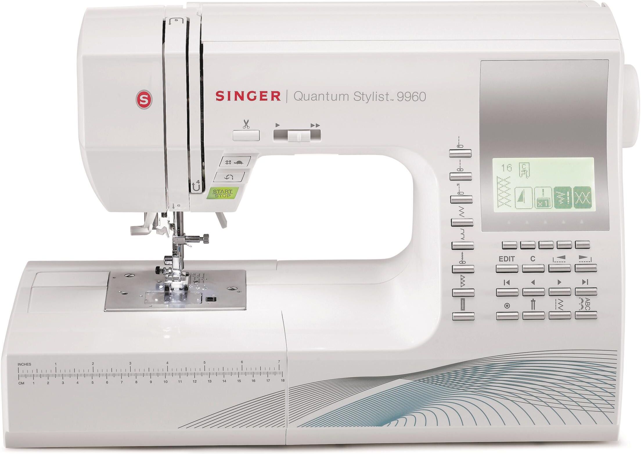 SINGER Nähmaschine "Quantum Stylist", weiss (weiß), Nähmaschinen, Nähmaschine weiß Einheitsgröße