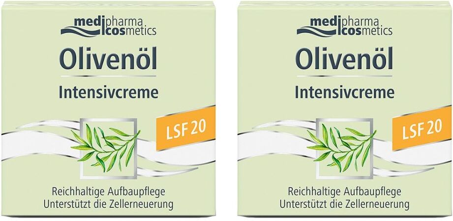 Medipharma Cosmetics Olivenöl Intensivcreme LSF 20 2x50ml