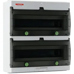 Offgridtec Verteilerkasten mit 36 TE und DIN-Schiene IP66 UV-beständig wasser- und staubgeschützt