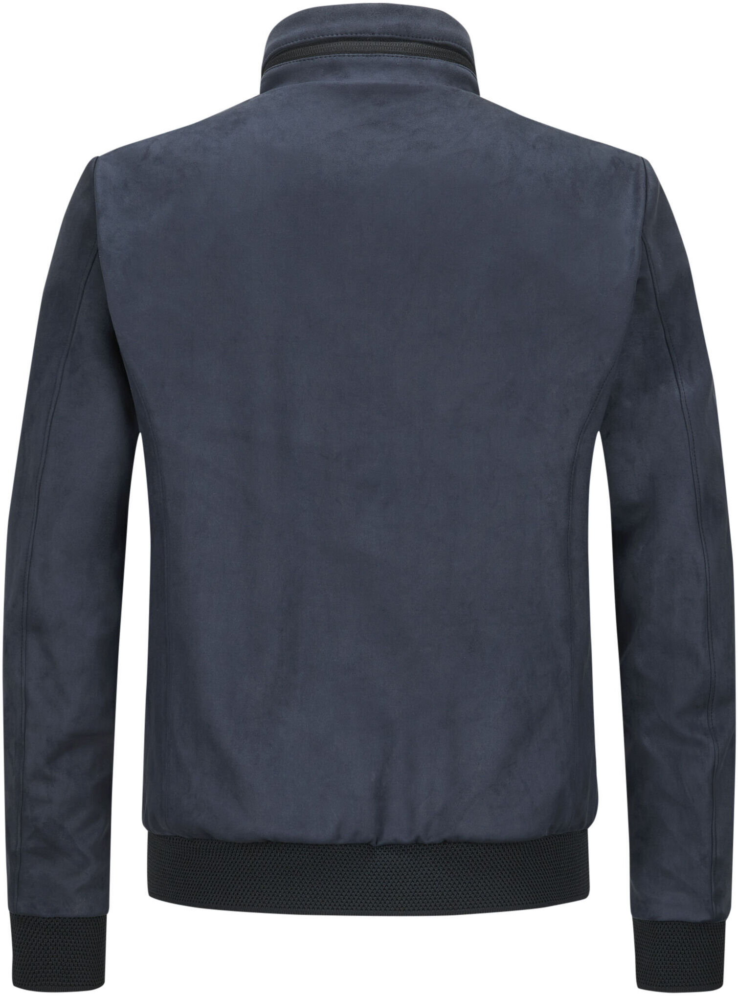 Blouson MILESTONE "Milestone Blouson MSHarris", Herren, Gr. 54, nachtblau, Casual, regular fit, Jacken Blouson, atmungsaktiv, Wasserabweisend