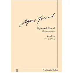 Gesamtausgabe (SFG), Band 14, Fachbücher von Sigmund Freud