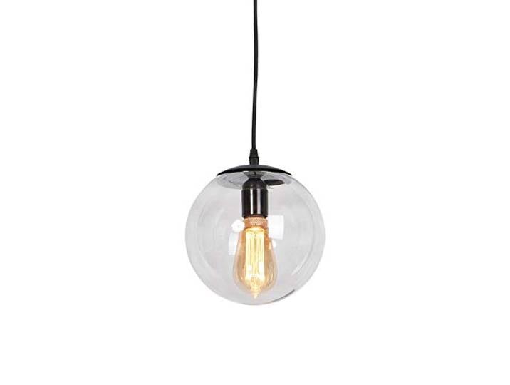 Qazqa pallon - Suspension - 1 lumière - Ø 200 mm - Gris - Moderne - éclairage intérieur - Salon I Chambre I Cuisine I Salle à manger