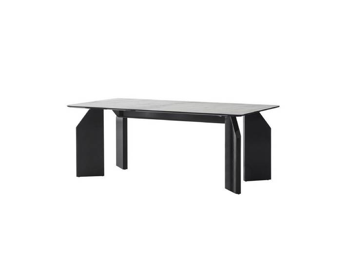 JVmoebel Esstisch Esstisch Modern Schwarz Elegant Küchentisch Tisch Speisetisch, Made in Europa
