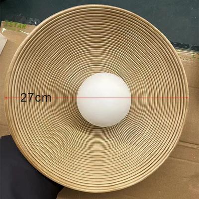Uplift Picks Serene Wabi Sabi Nordic LED Wall Lamp wood (27 Cm) 3 Light Colors