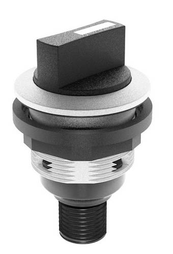 Georg Schlegel M12 Wahlschalter rastend, 2S rund, SHORTRON connect M12-Stecker - 1 Stück