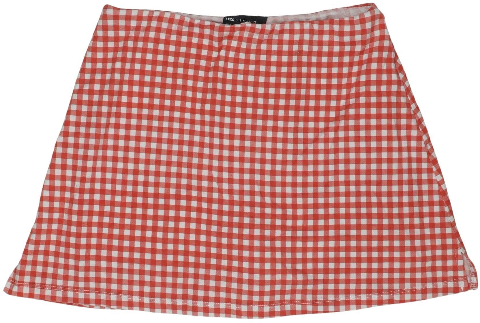 asos Damen Rock, Rot, Gr. S, kein / Etikett - Second Hand