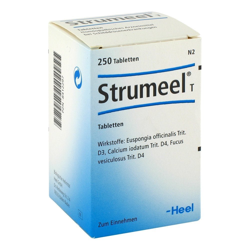 Biologische Heilmittel Heel GmbH Strumeel T Tabletten 08412297