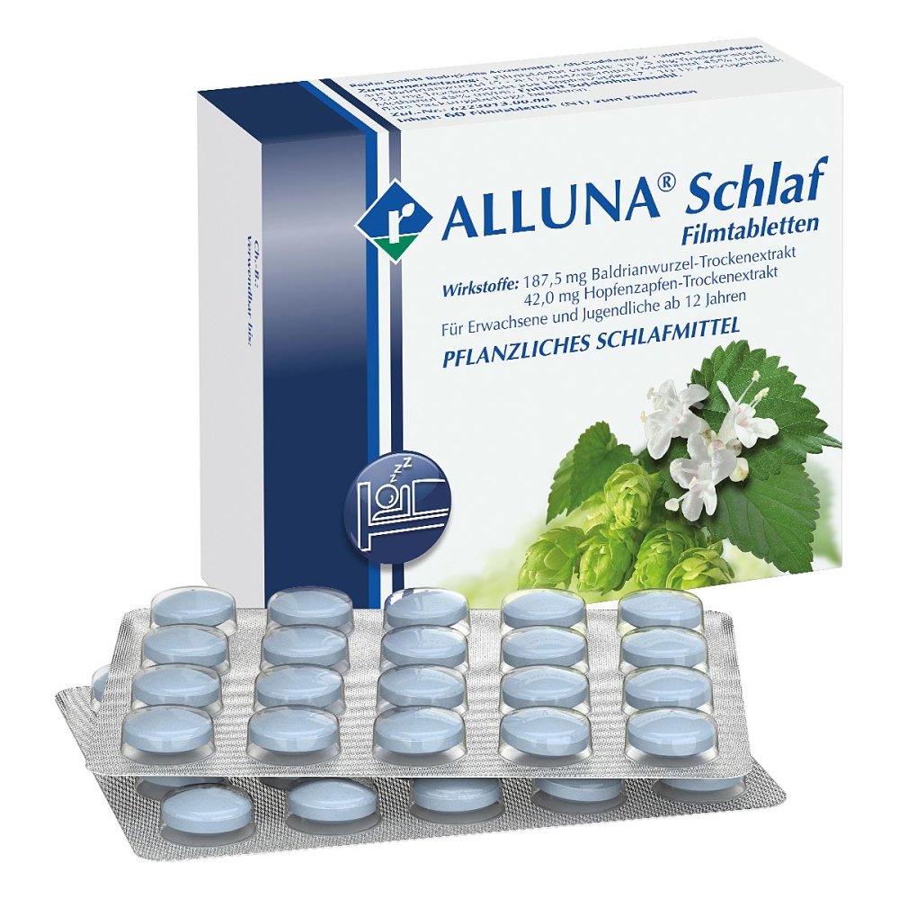 REPHA GmbH Biologische Arzneimittel Alluna Schlaf Filmtabletten 17312330