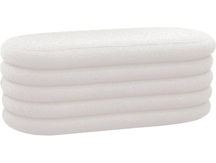SalesFever Polsterhocker Komfortabler Hocker mit Stil, Praktischer Stauraum in attraktivem Design