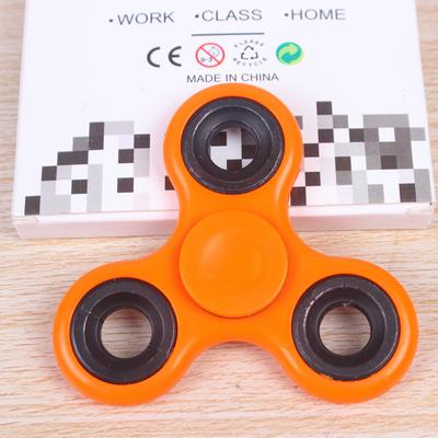 Inspire Daily Merch Fidget Spinner For Autism & ADHD Anti Stress Tri Spinner High Quality EDC Toy For Adults And Kids orange
