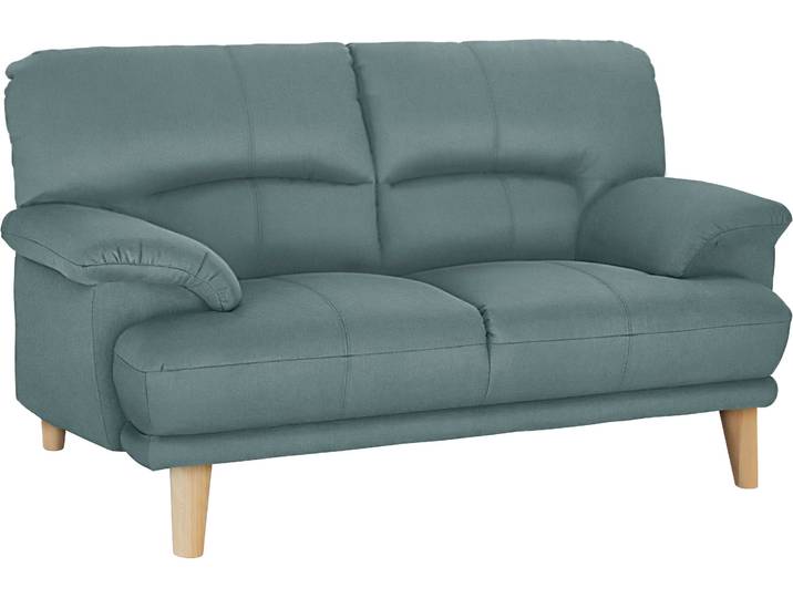 2-Sitzer TRENDMANUFAKTUR Cecilia, italienische Designsprache, tolle Details , grün (mint), B:162cm H:87cm T:90cm, Struktur fein (100% Polyester);Microfaser Vintage (100% Polyester);Struktur (100% Polyester), Sofas, hoher Sitzkomfort und extrabequeme Armlehnen