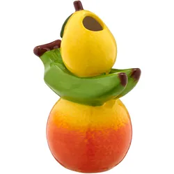 Vase SUNSHINE Obst (LBH 10x12,50x18,50 cm) - bunt - LBH 10x12,50x18,50 cm