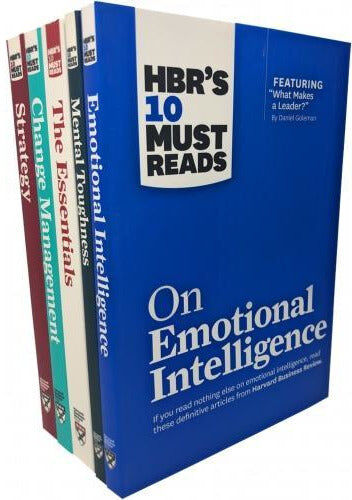 Harvard Business Review Press Harvard Business Review HBR’s 10 Must Reads 5 Book Collection Set – Essential Business, Leadership & Management Guides