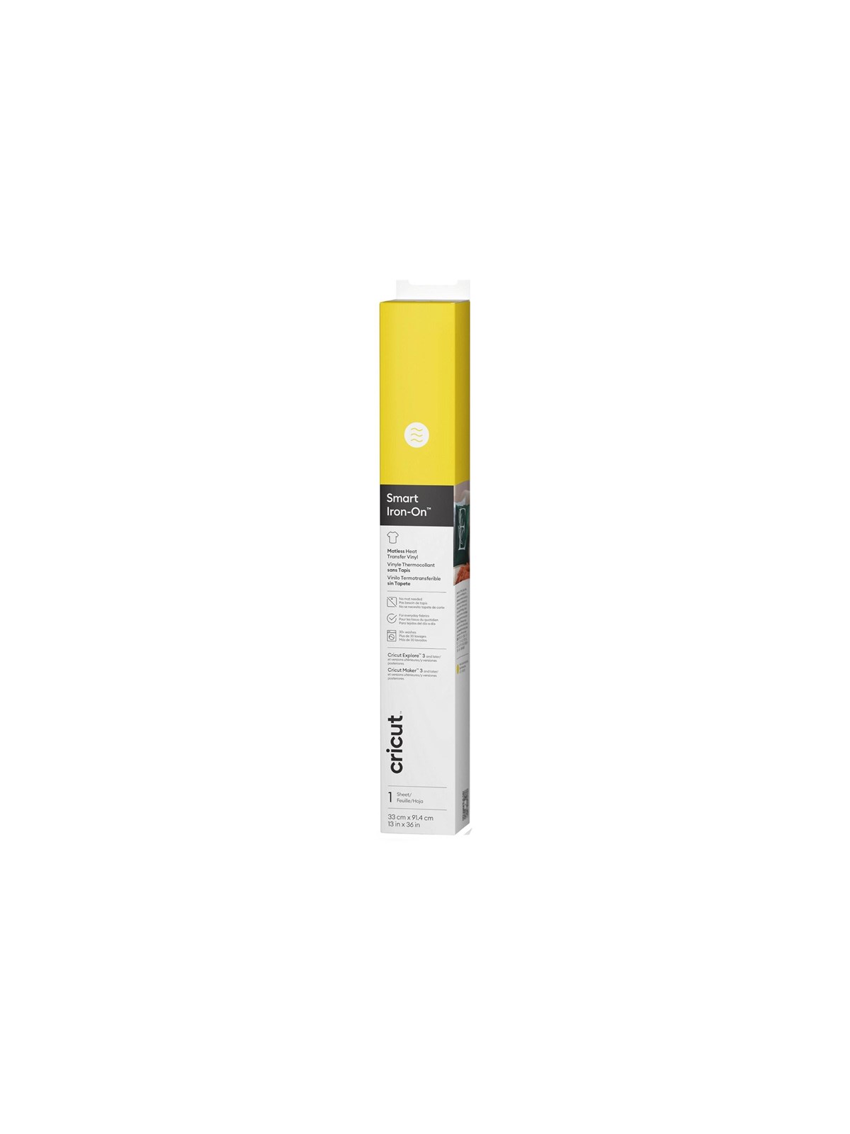 Cricut Smart Iron-On - heat transfer material - 33 x 91.4 cm - yellow