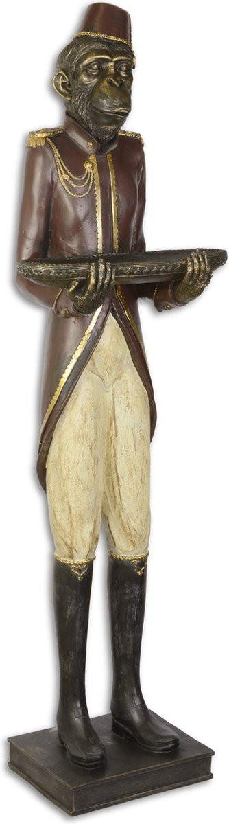 Wexdeco Decoratief Beeld Butler van Resin - 23,8 x 27,6 cm