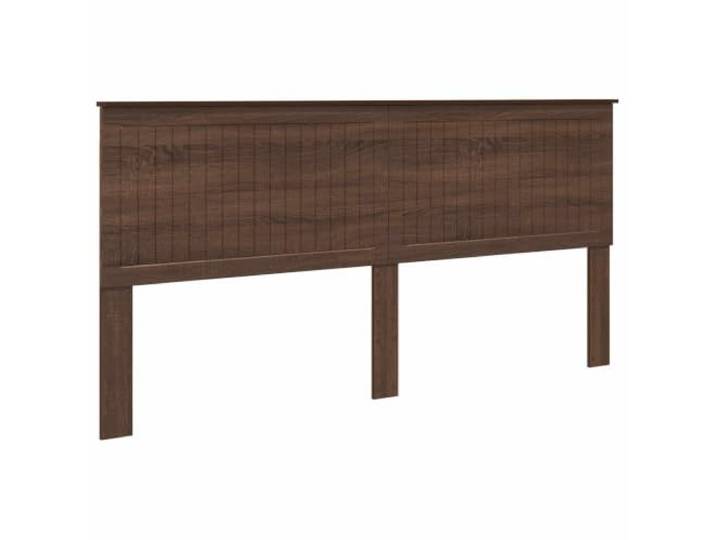 Makastle Kopfteil Braun Eichen-Optik Holzwerkstoff 203x100 cm Rechteckige Form
