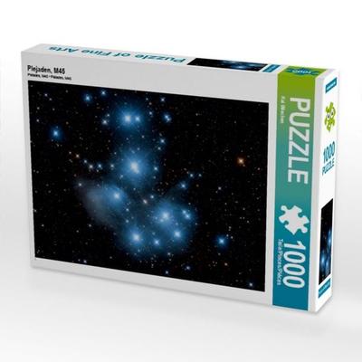 CALVENDO Puzzle Plejaden, M45 | 1000 Teile Lege-Größe 64x48cm Foto-Puzzle für glückliche Stunden
