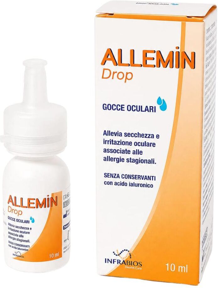INFRABIOS Srl ALLEMIN-DROP Gocce Oculari, 10 ml