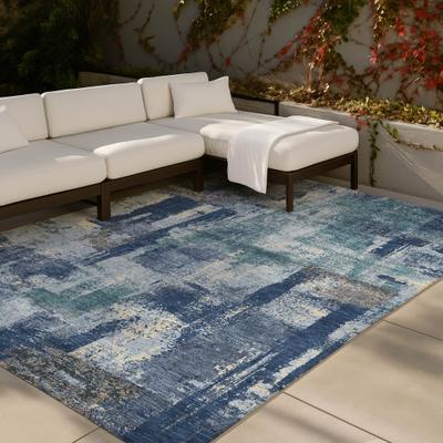 Addison Rugs Machine Washable Indoor/ Outdoor Modern Manitou Chantille Rug
