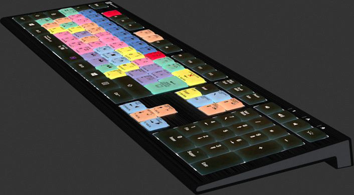 Logickeyboard voor Adobe Premiere Pro CC, Astra 2 FR (PC)