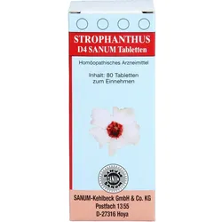 Strophanthus D 4 Sanum Tabletten 80 ST