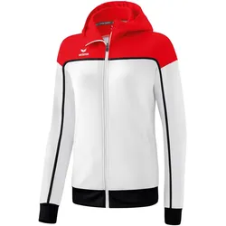erima Change Trainingsjacke mit Kapuze Damen weiß/rot/schwarz 40