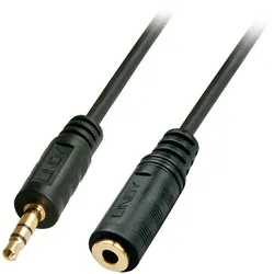 Lindy 35653 Audio-Kabel 3 m 3.5mm Schwarz