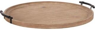Kate and Laurel Bruillet Wood Ottoman Tray - 24x22