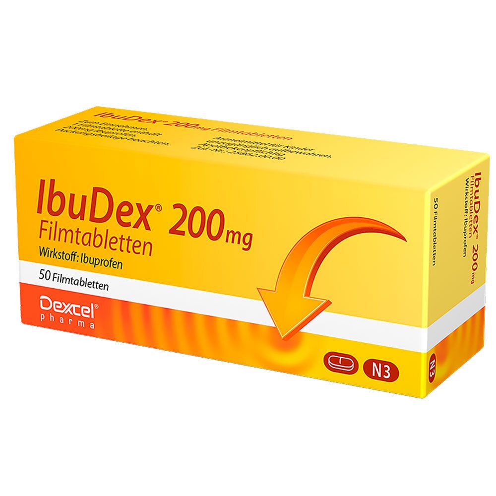 Ibudex 200 mg Filmtabletten 50 St