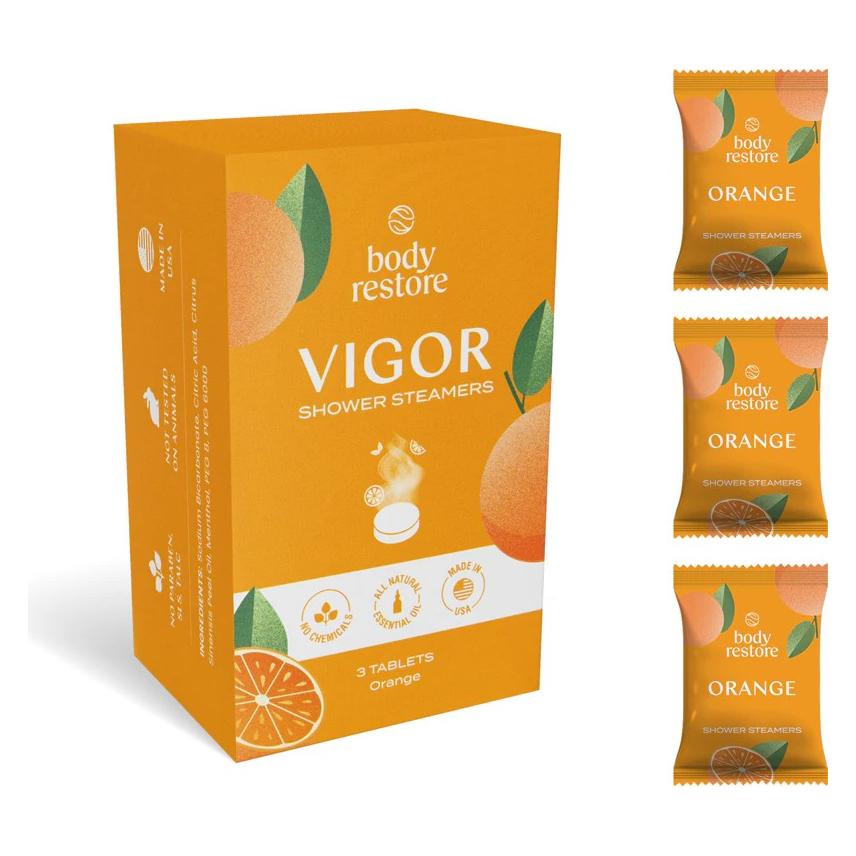 Body Restore Orangefarbene Duschbomben (10602421)