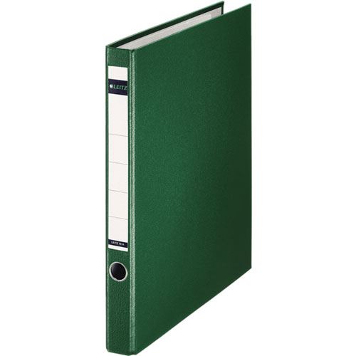 LEITZ 1014 Ringbuch 2-Ringe grün 3,5 cm DIN A4
