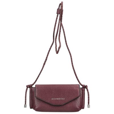 Umhängetasche HISPANITAS "Hispanitas Taschen Lederimitat", Damen, Gr. onesize, braun (bordeaux), Lederimitat, Taschen Umhängetasche