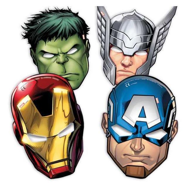 Procos Masken Avengers (6 Stk.) (GN87976)