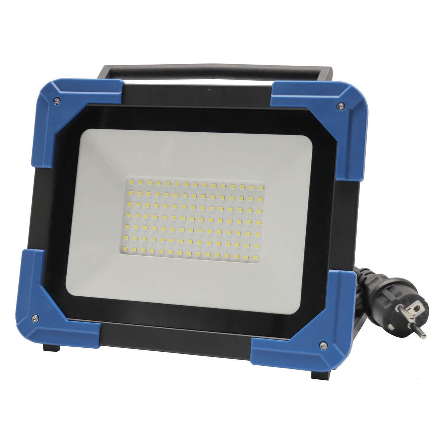Ledino Ledar LED-Arbeitstrahler 75W Flutlicht 6400m, 6500K, IP65, schwarz tageslichtweiss (6400 lm) (31528942)