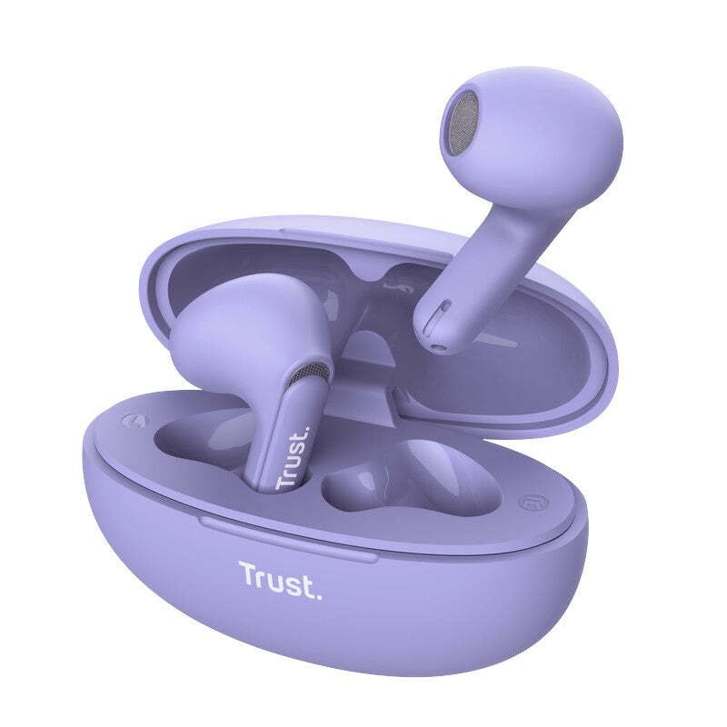 Trust Yavi True Wireless Stereo TWS Koptelefoon met microfoon - Paars
